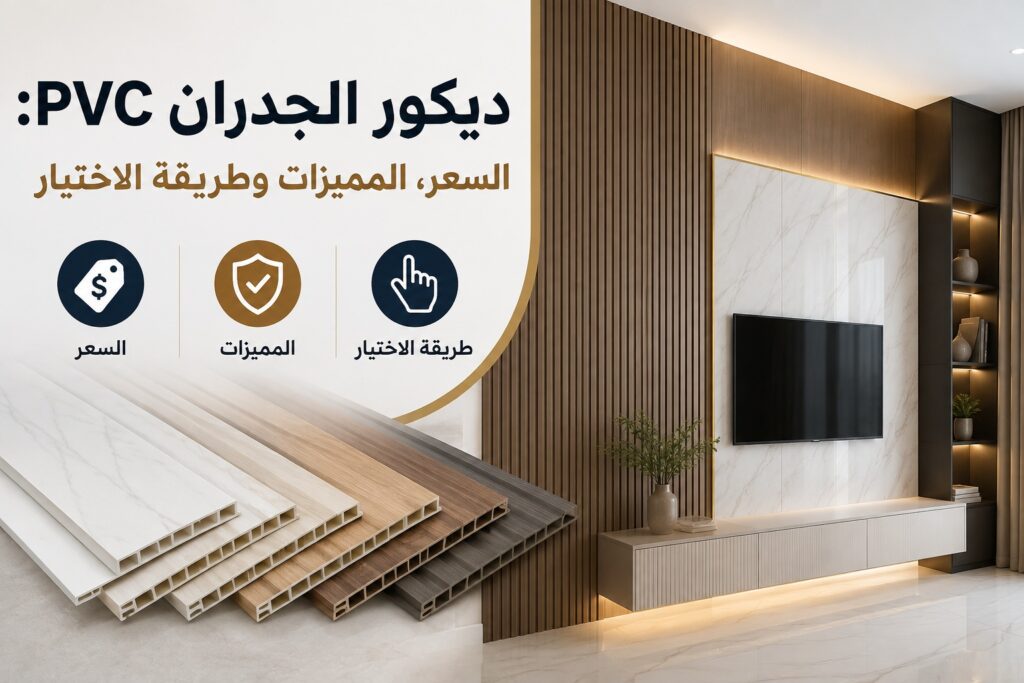 ديكور الجدران PVC