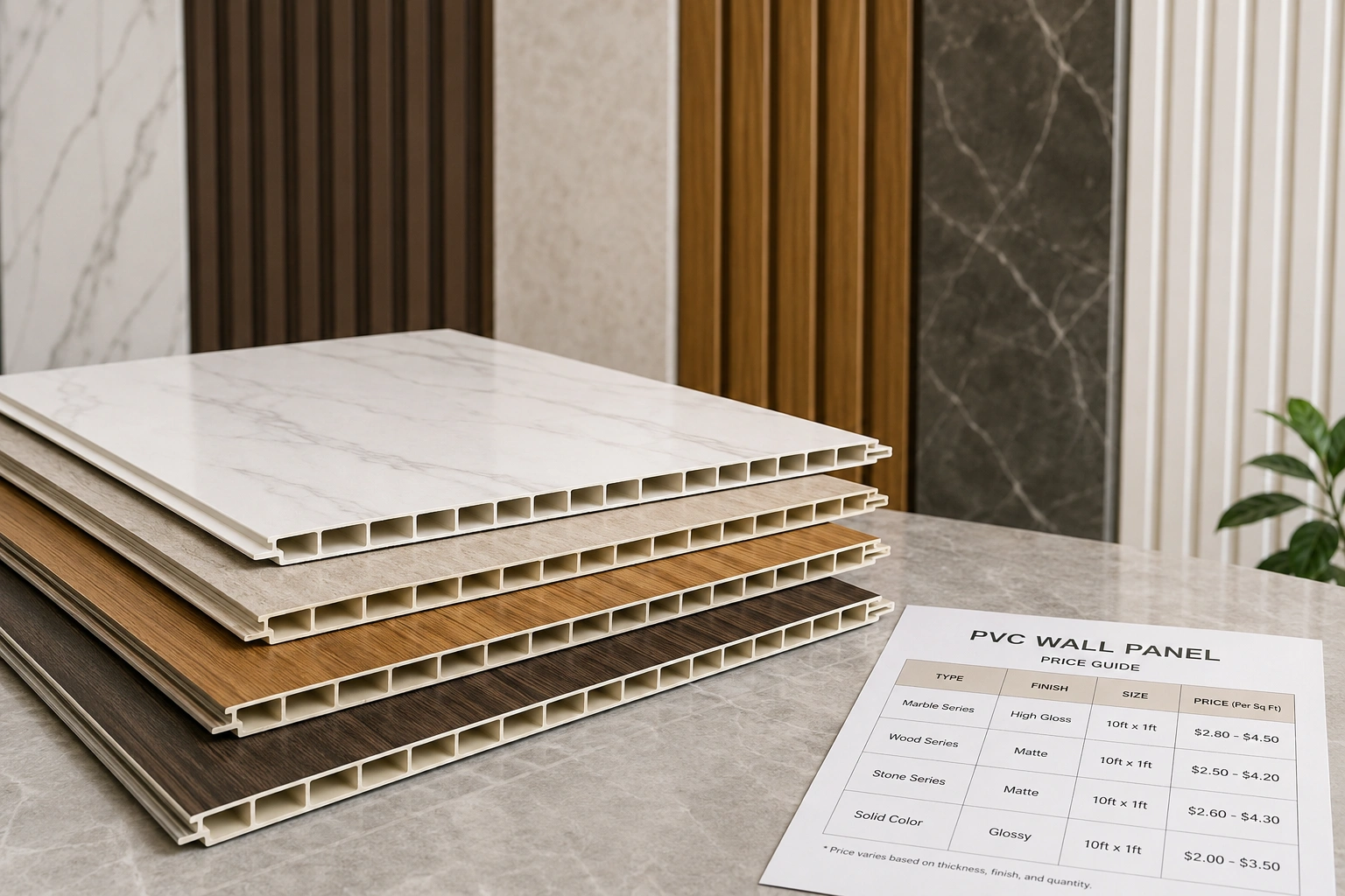 PVC Wall Panel Price