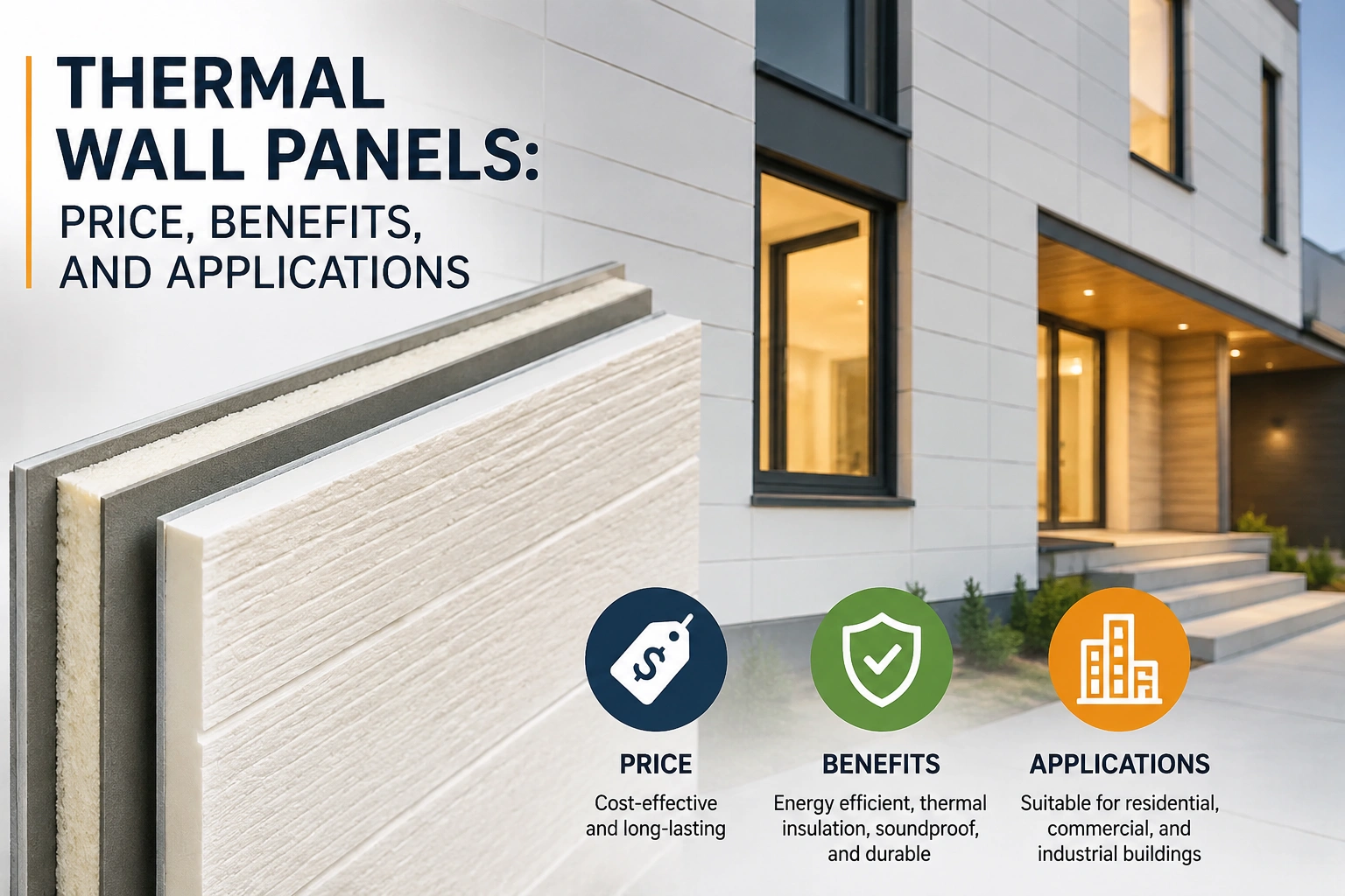 thermal wall panel