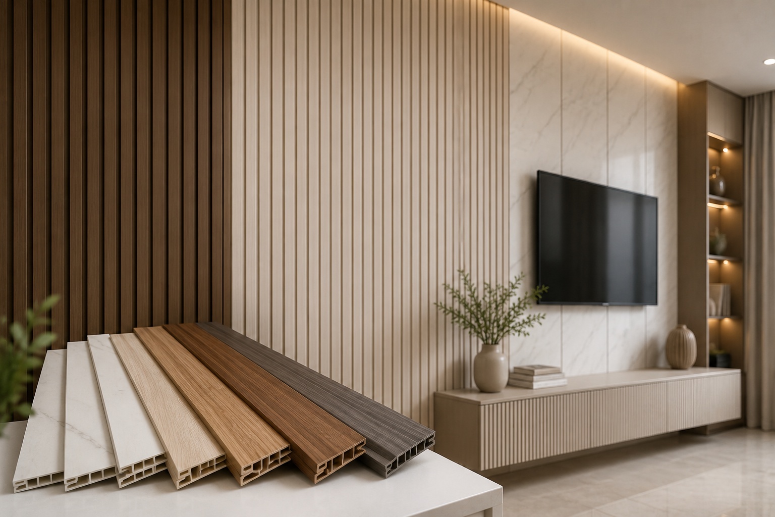 ديكور الجدران PVC